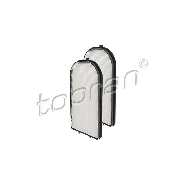 Filtrų rinkinys, kabinos oras TOPRAN 500 673