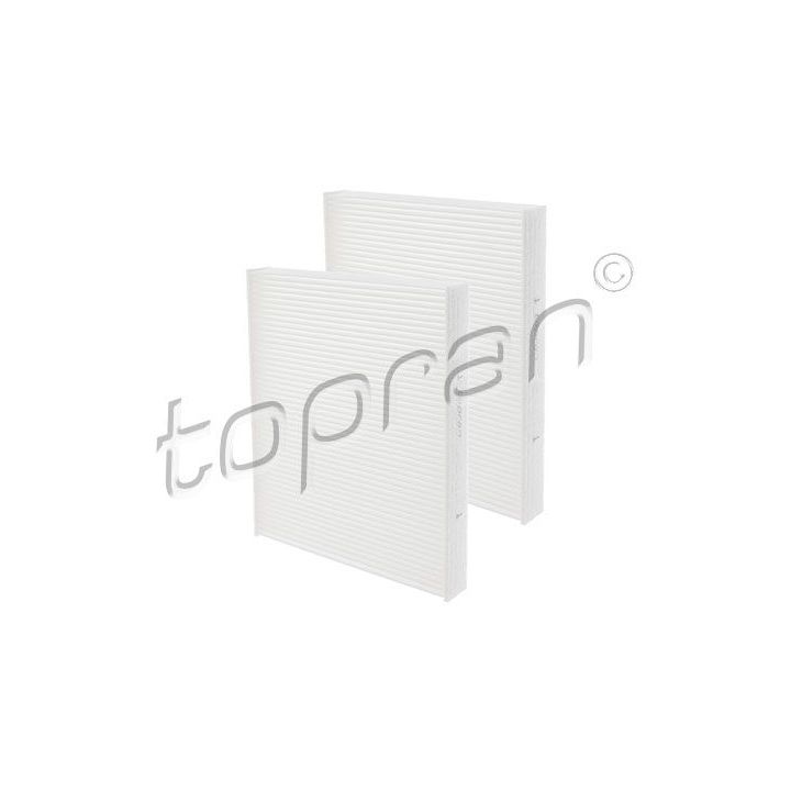 Filtrų rinkinys, kabinos oras TOPRAN 501 647