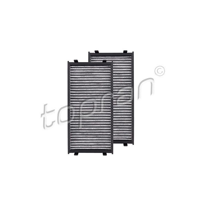 Filtrų rinkinys, kabinos oras TOPRAN 501 652