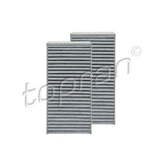 Filtrų rinkinys, kabinos oras TOPRAN 502 783