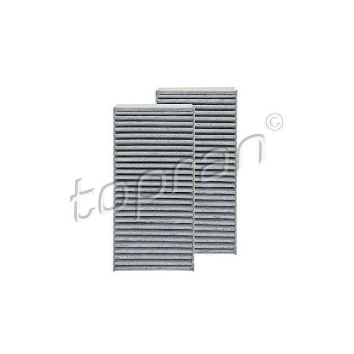 Filtrų rinkinys, kabinos oras TOPRAN 502 783