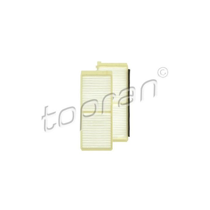 Filtrų rinkinys, kabinos oras TOPRAN 600 058