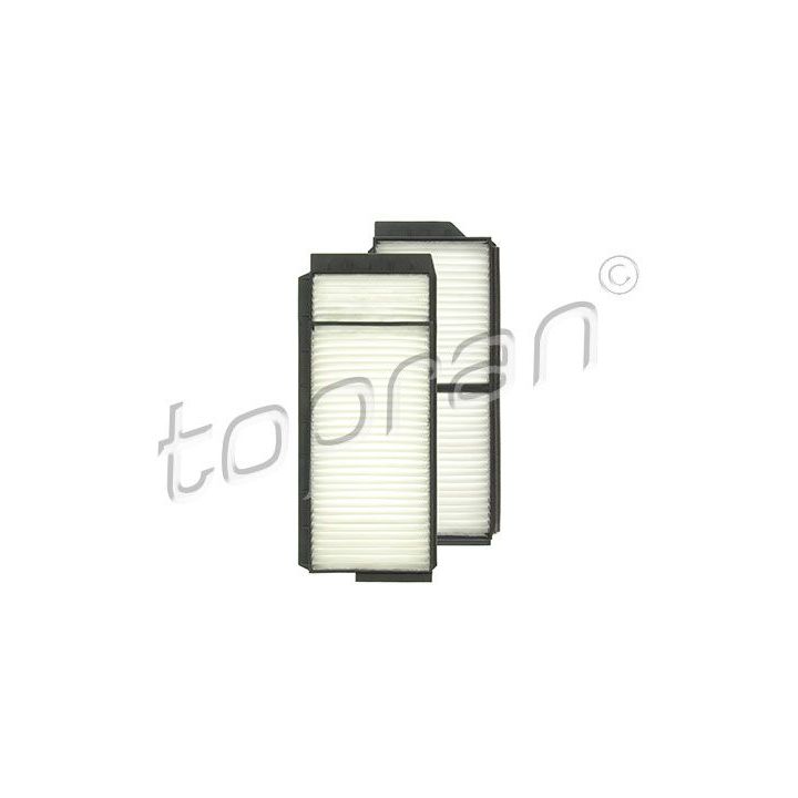 Filtrų rinkinys, kabinos oras TOPRAN 600 059