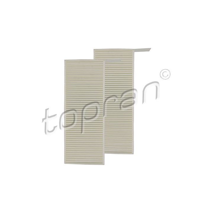 Filtrų rinkinys, kabinos oras TOPRAN 723 088