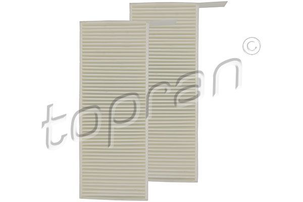 Filtrų rinkinys, kabinos oras TOPRAN 723 088