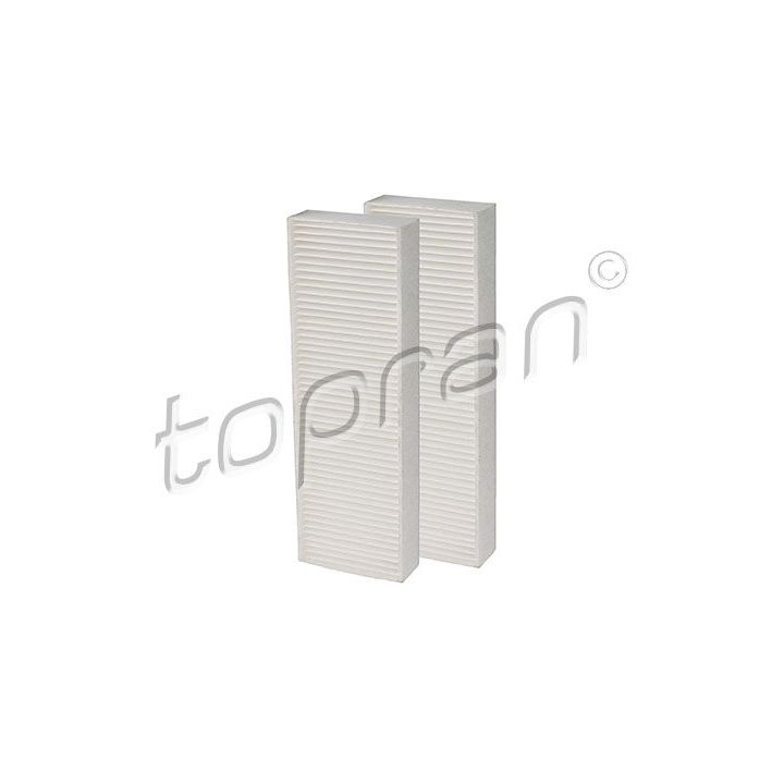 Filtrų rinkinys, kabinos oras TOPRAN 724 181