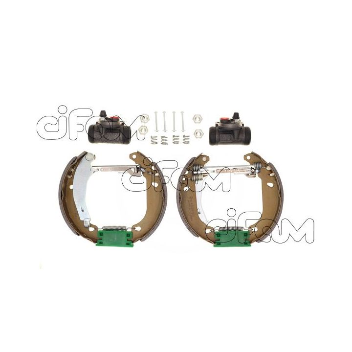 Stabdžių trinkelių komplektas CIFAM 151-013