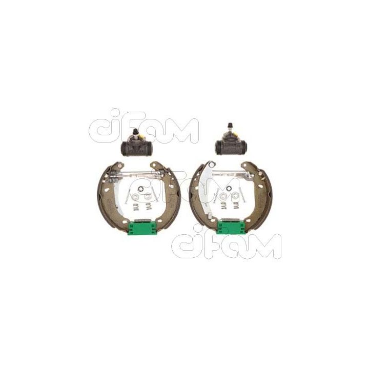 Stabdžių trinkelių komplektas CIFAM 151-017