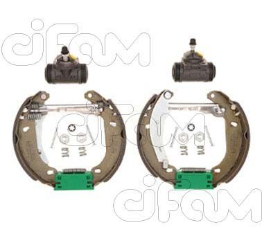 Stabdžių trinkelių komplektas CIFAM 151-017