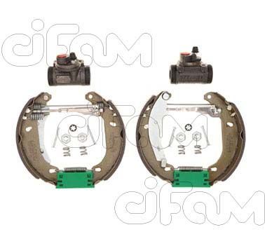 Stabdžių trinkelių komplektas CIFAM 151-020