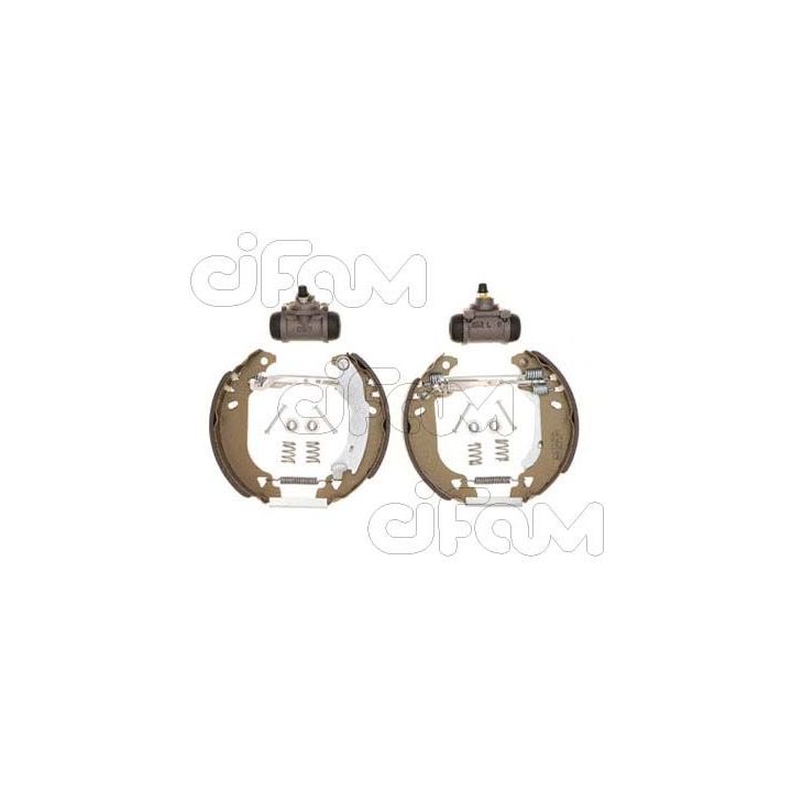 Stabdžių trinkelių komplektas CIFAM 151-023