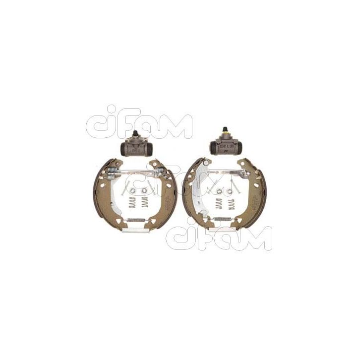 Stabdžių trinkelių komplektas CIFAM 151-024