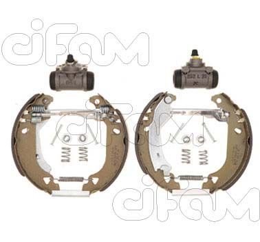 Stabdžių trinkelių komplektas CIFAM 151-024