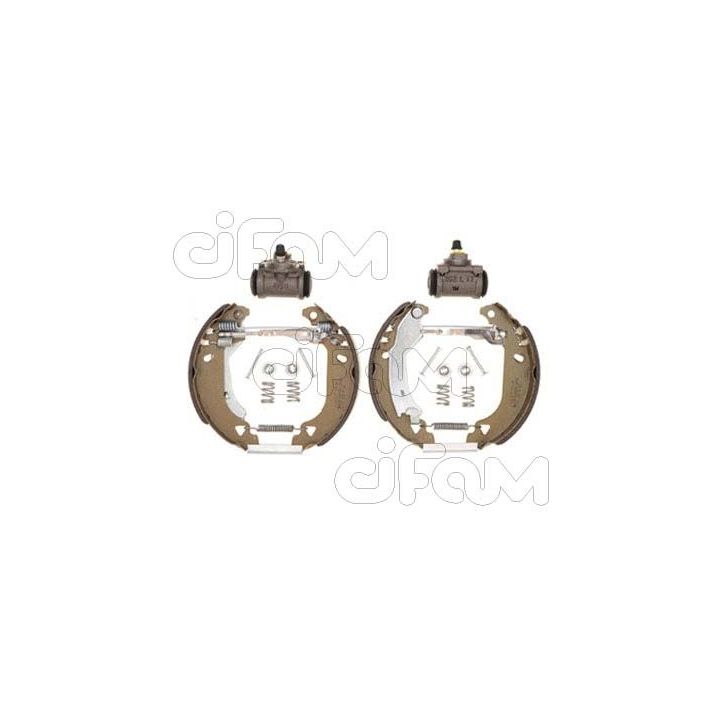 Stabdžių trinkelių komplektas CIFAM 151-025