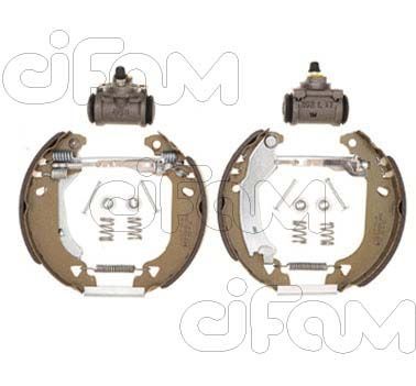 Stabdžių trinkelių komplektas CIFAM 151-025