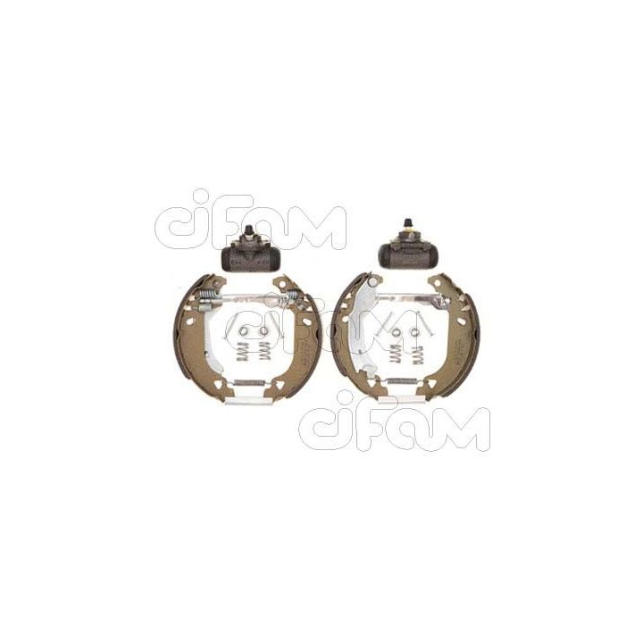 Stabdžių trinkelių komplektas CIFAM 151-026