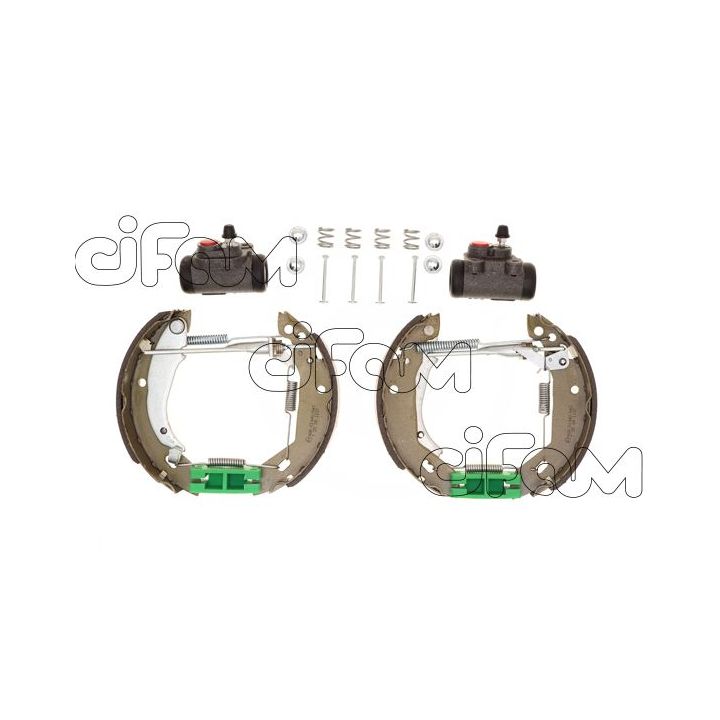 Stabdžių trinkelių komplektas CIFAM 151-048