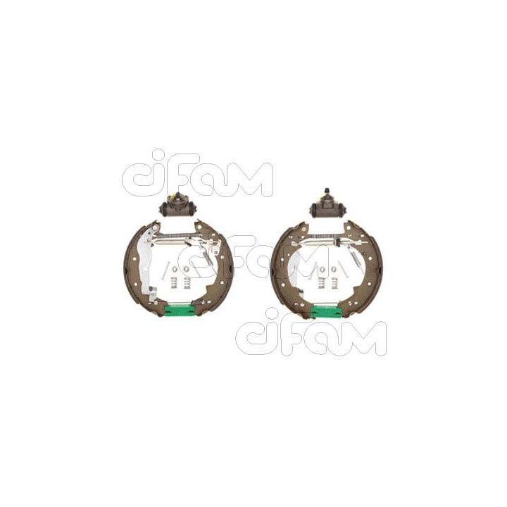 Stabdžių trinkelių komplektas CIFAM 151-062