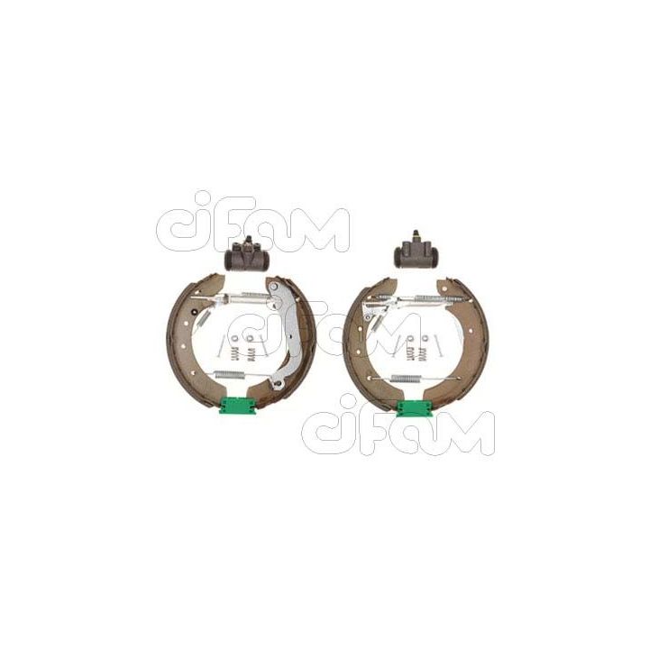 Stabdžių trinkelių komplektas CIFAM 151-065