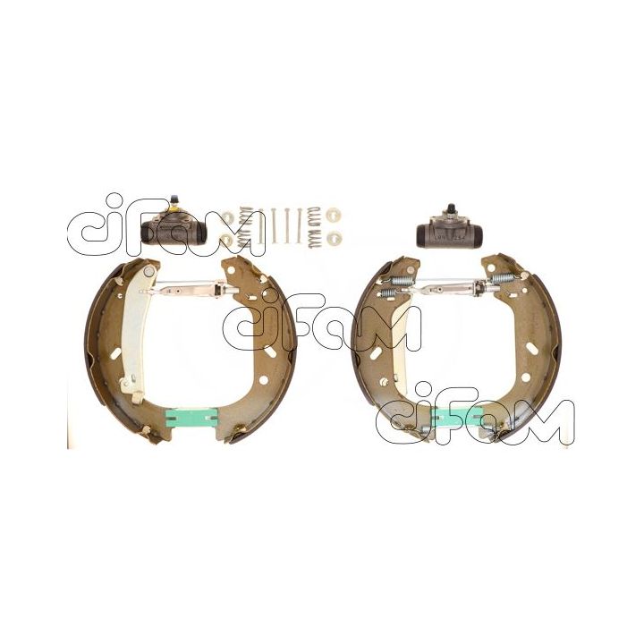 Stabdžių trinkelių komplektas CIFAM 151-066