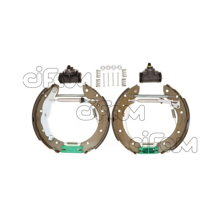Stabdžių trinkelių komplektas CIFAM 151-067