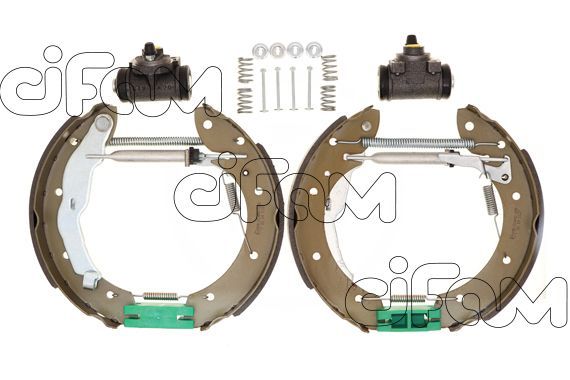 Stabdžių trinkelių komplektas CIFAM 151-067