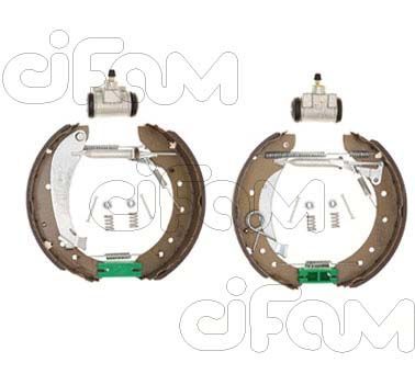 Stabdžių trinkelių komplektas CIFAM 151-074
