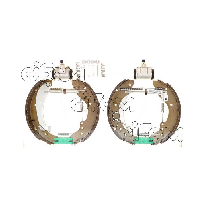 Stabdžių trinkelių komplektas CIFAM 151-075