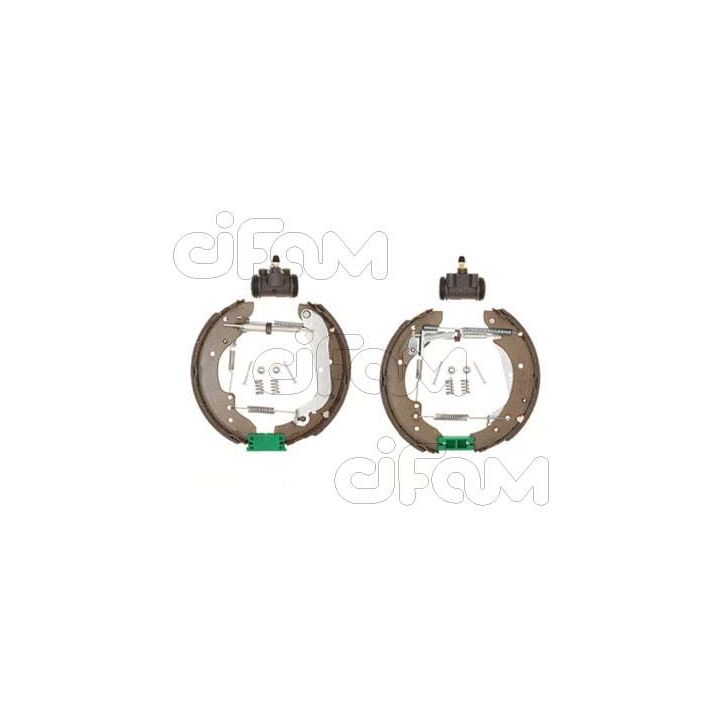 Stabdžių trinkelių komplektas CIFAM 151-138