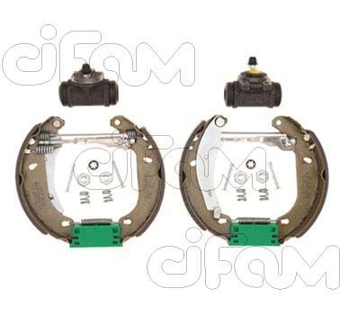 Stabdžių trinkelių komplektas CIFAM 151-156