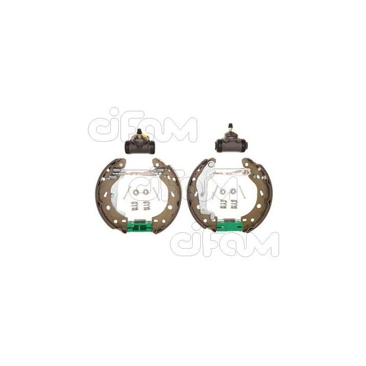 Stabdžių trinkelių komplektas CIFAM 151-162