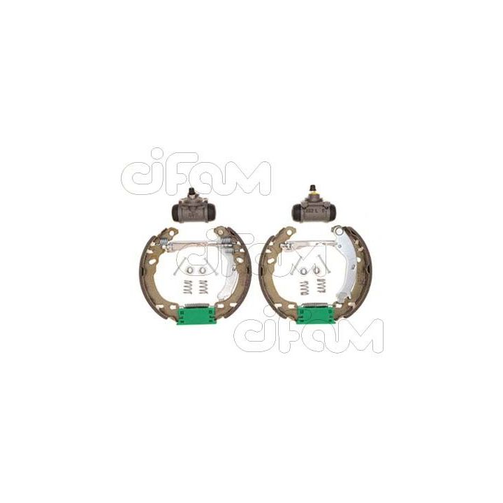 Stabdžių trinkelių komplektas CIFAM 151-194