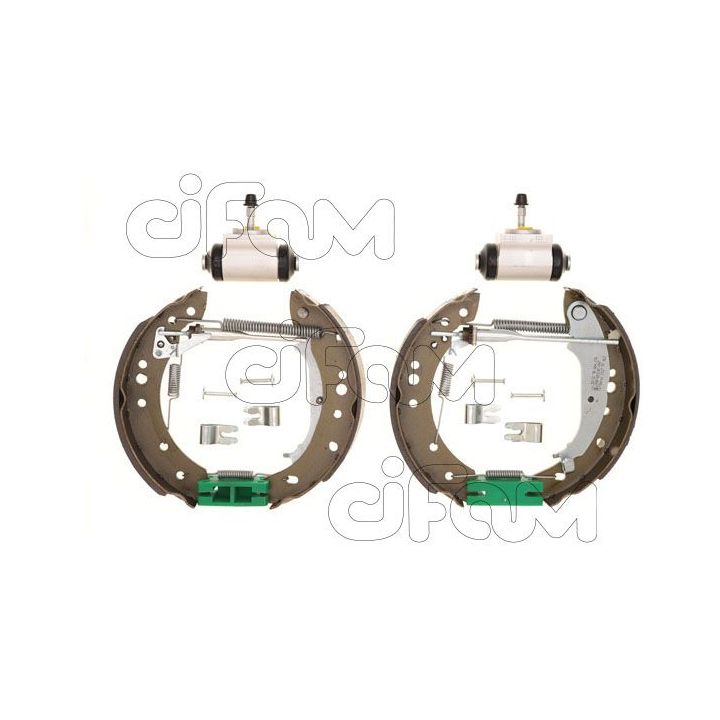 Stabdžių trinkelių komplektas CIFAM 151-214