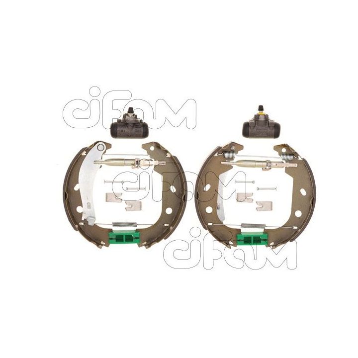 Stabdžių trinkelių komplektas CIFAM 151-216
