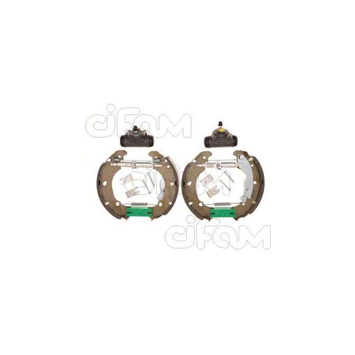 Stabdžių trinkelių komplektas CIFAM 151-217