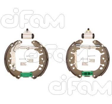 Stabdžių trinkelių komplektas CIFAM 151-224