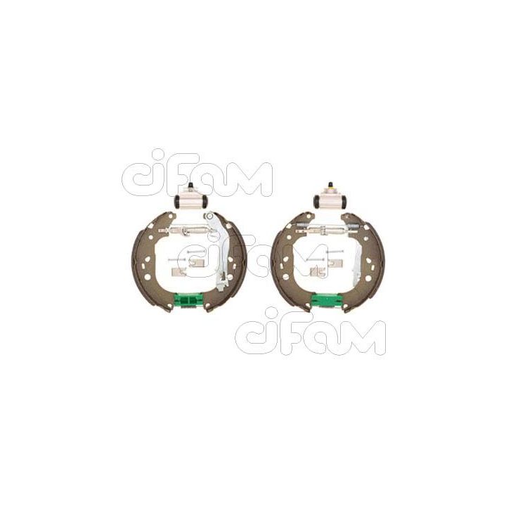 Stabdžių trinkelių komplektas CIFAM 151-226