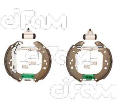 Stabdžių trinkelių komplektas CIFAM 151-227