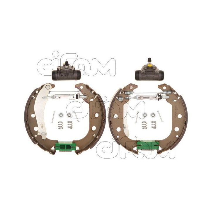 Stabdžių trinkelių komplektas CIFAM 151-232
