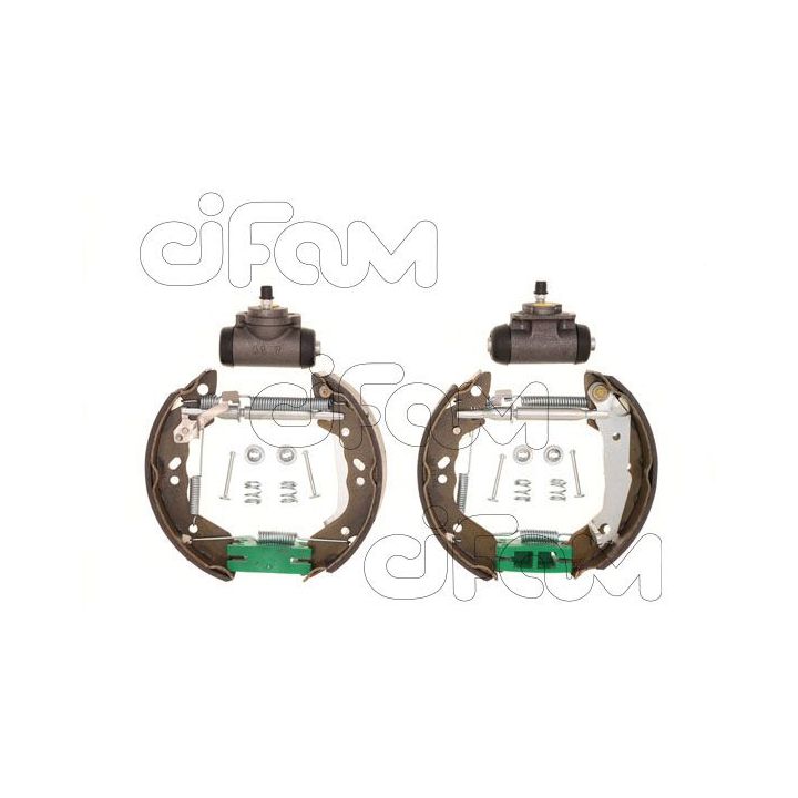 Stabdžių trinkelių komplektas CIFAM 151-314