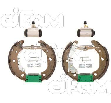 Stabdžių trinkelių komplektas CIFAM 151-320