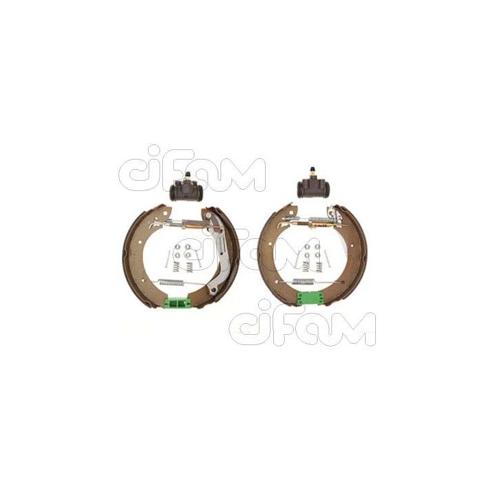 Stabdžių trinkelių komplektas CIFAM 151-337