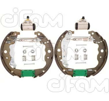 Stabdžių trinkelių komplektas CIFAM 151-340