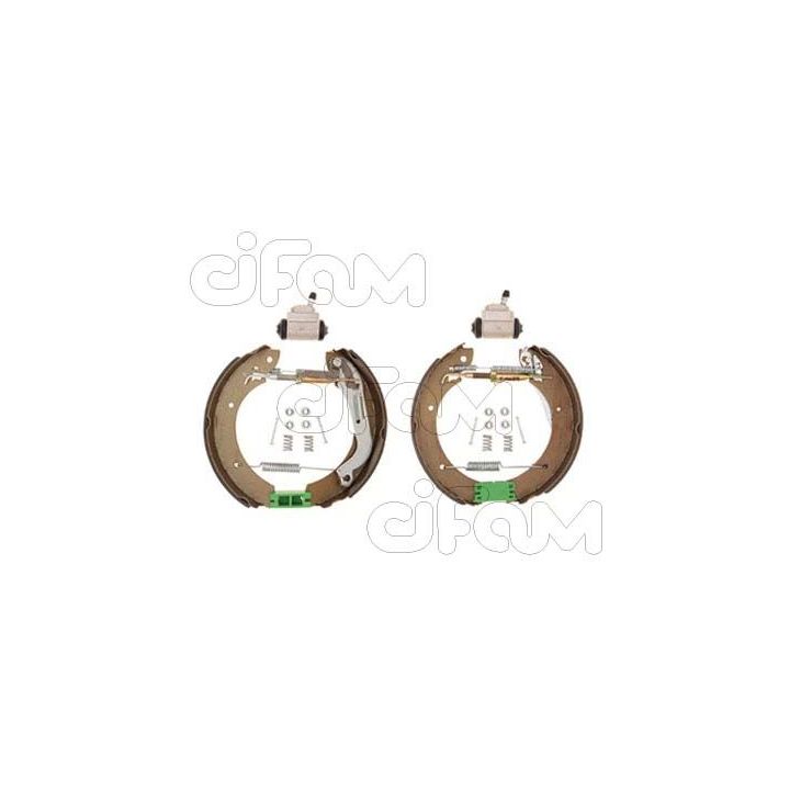 Stabdžių trinkelių komplektas CIFAM 151-347