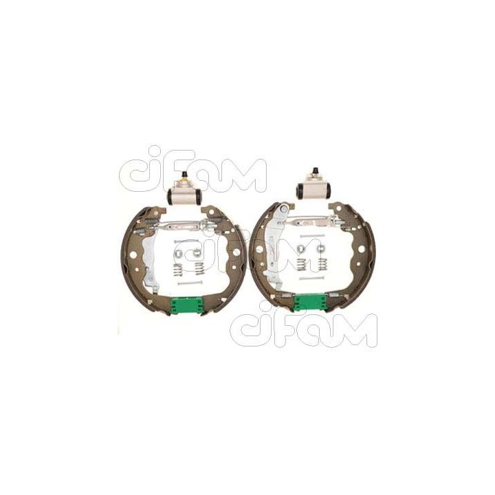 Stabdžių trinkelių komplektas CIFAM 151-357