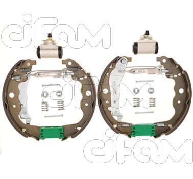 Stabdžių trinkelių komplektas CIFAM 151-357