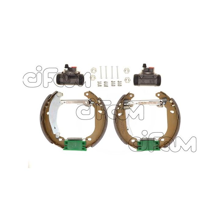 Stabdžių trinkelių komplektas CIFAM 151-399