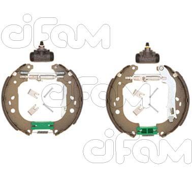 Stabdžių trinkelių komplektas CIFAM 151-436