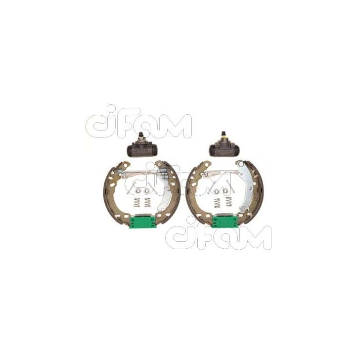 Stabdžių trinkelių komplektas CIFAM 151-446