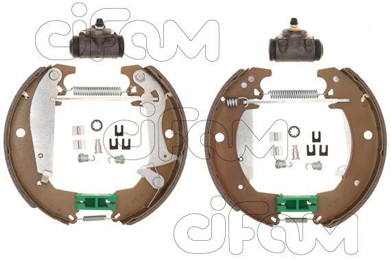 Stabdžių trinkelių komplektas CIFAM 151-453